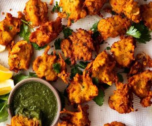 Pea Pakora Pockets