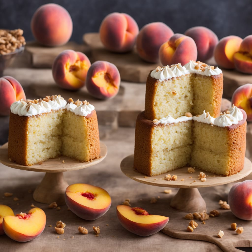 Peach Cobbler Pound Cake