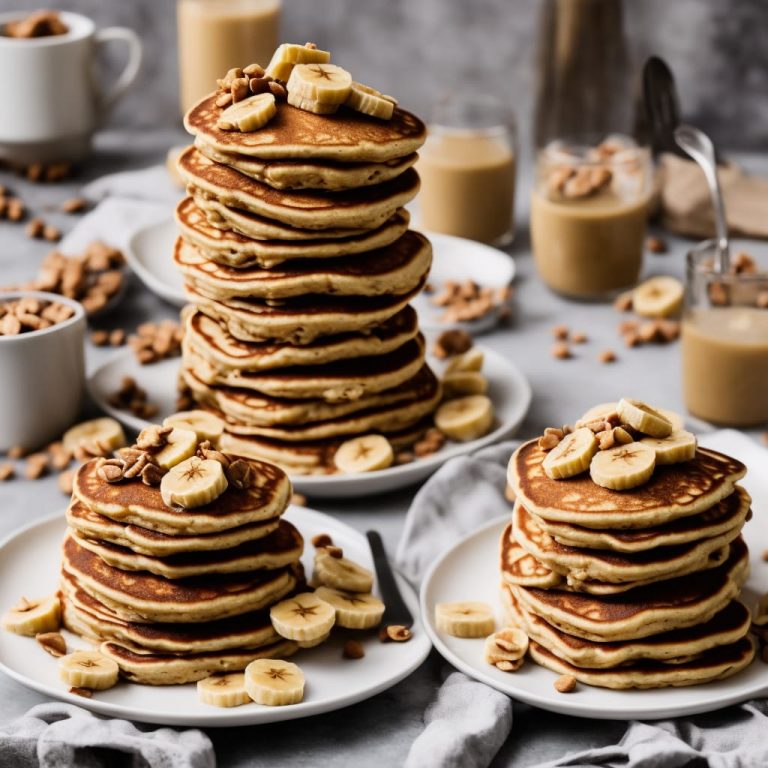 Greek Yogurt Banana Pancakes Recipe