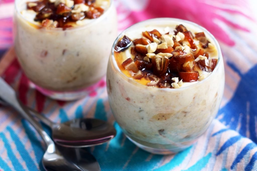 Peanut Butter & Date Oat Pots Recipe