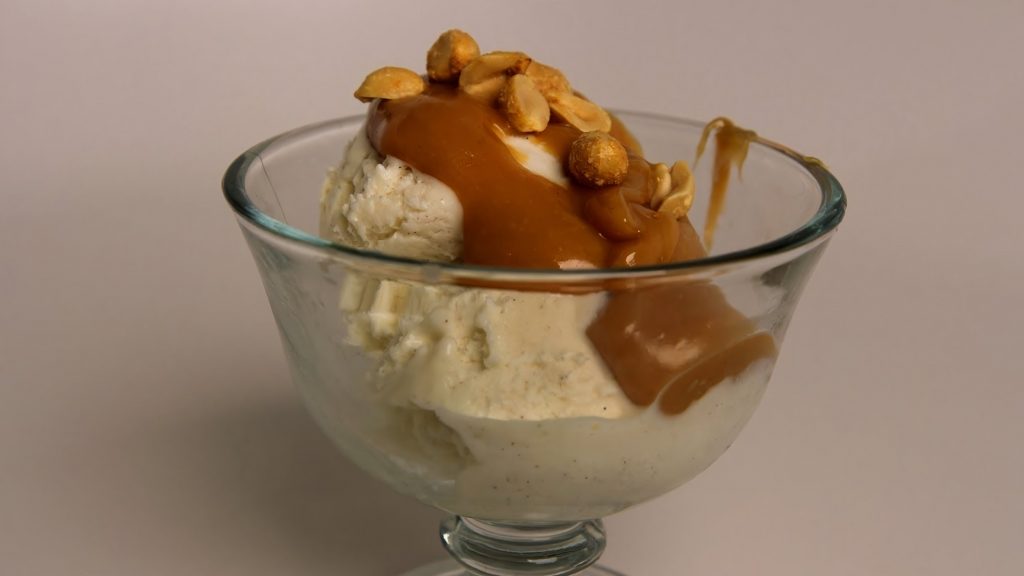 Peanut Butter Ice Cream Topping