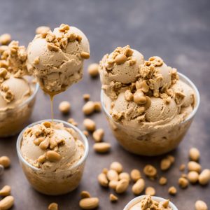 Peanut Butter Ice Cream Topping