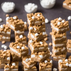 Peanut Butter Marshmallow Squares