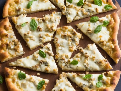 Pear and Gorgonzola Cheese Pizza