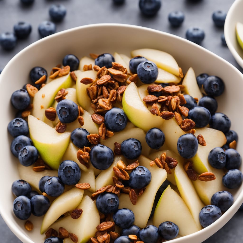 Pear & Blueberry Breakfast Bowl