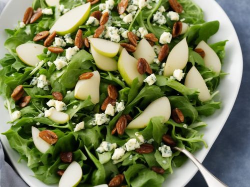 Pear, Chicory & Blue Cheese Salad