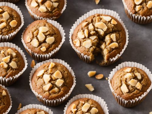 Pear & ginger muffins