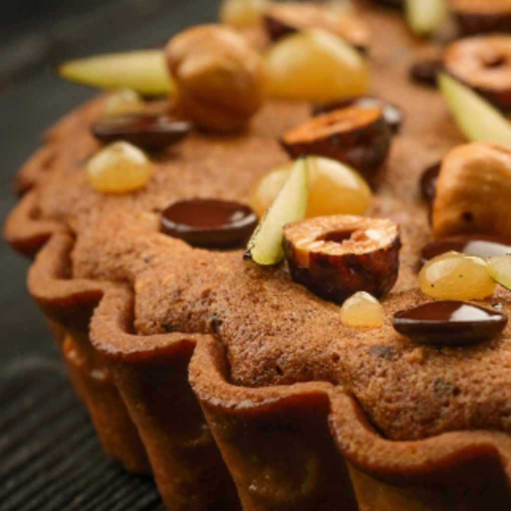 Pear, Hazelnut & Chocolate Cake Recipe