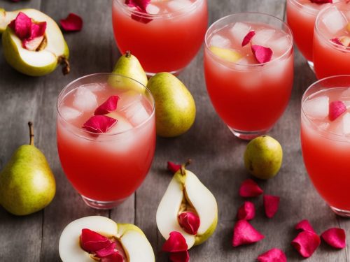 Pear & Rose Punch