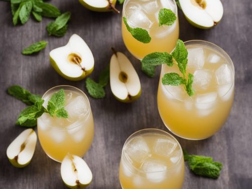 Pear & Vodka Cocktail