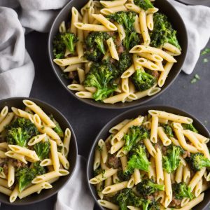 Penne with Sausage and Broccoli Rabe Recipe