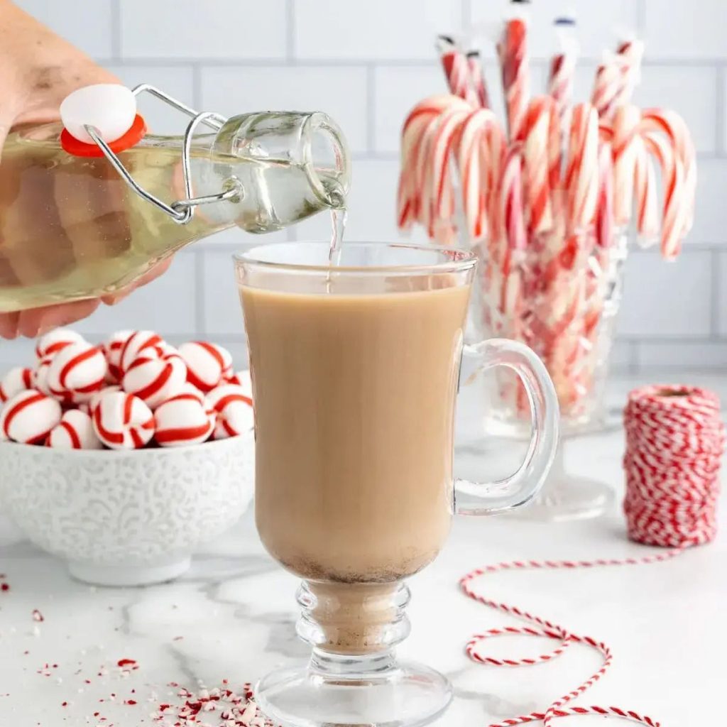 Peppermint Coffee Syrup