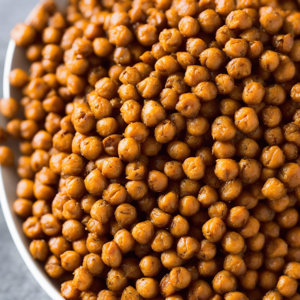 Perfectly Dry Roasted Chickpeas Recipe