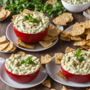 Pesto Cream Cheese Dip