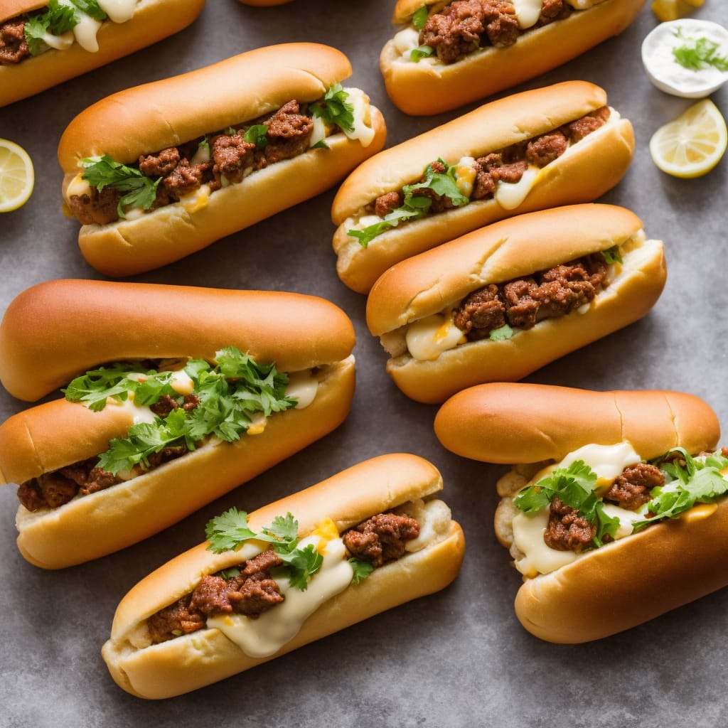 Philly-style Cheese Dogs