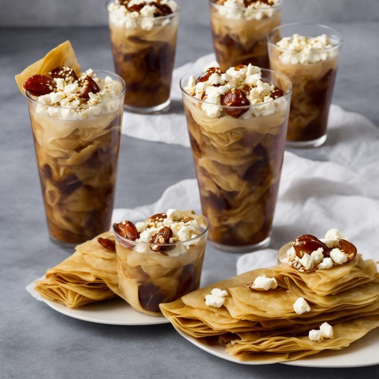 Pick & Dip Filo Straws with Feta, Dates & Sesame Seeds Recipe