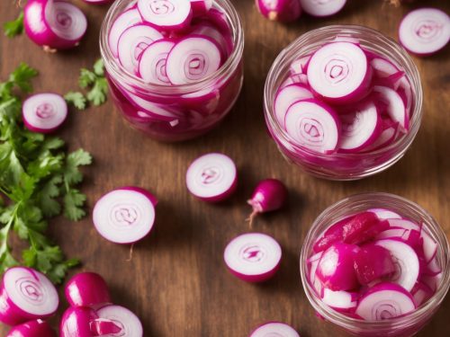 Pickled Red Onion & Radish