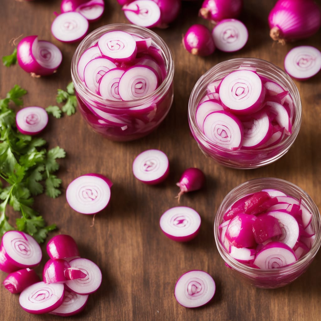 Pickled Red Onion & Radish