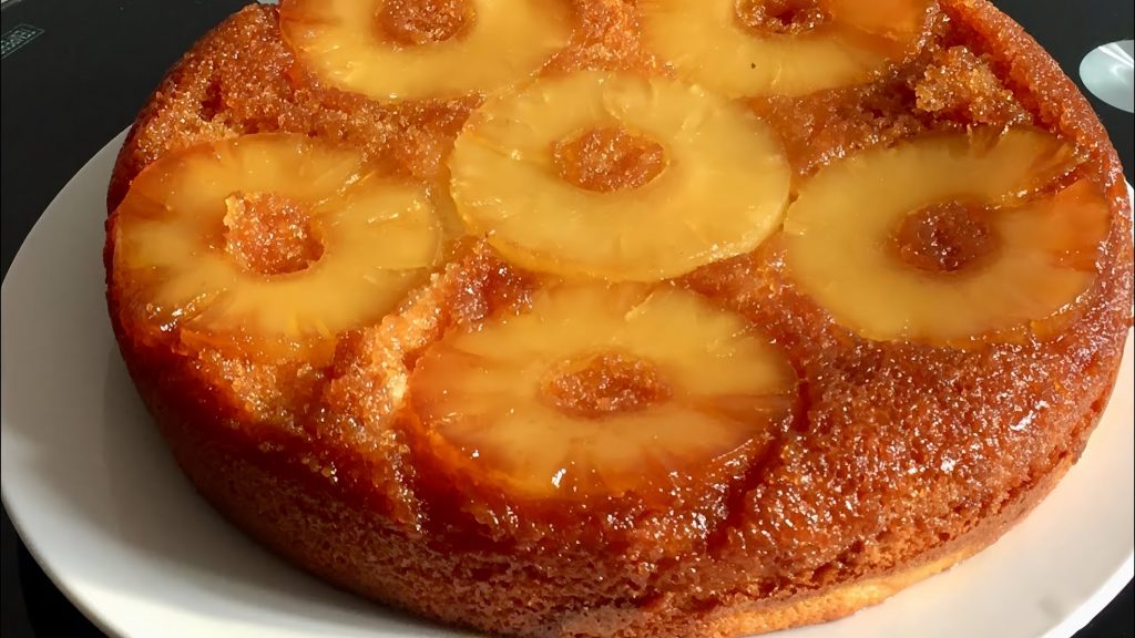 Pineapple Inside-Out Cake
