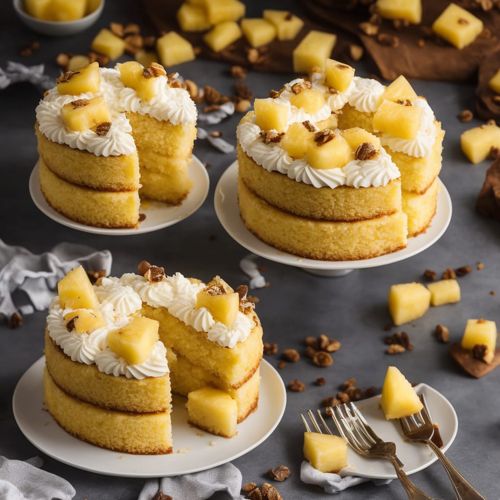 Pineapple Inside-Out Cake