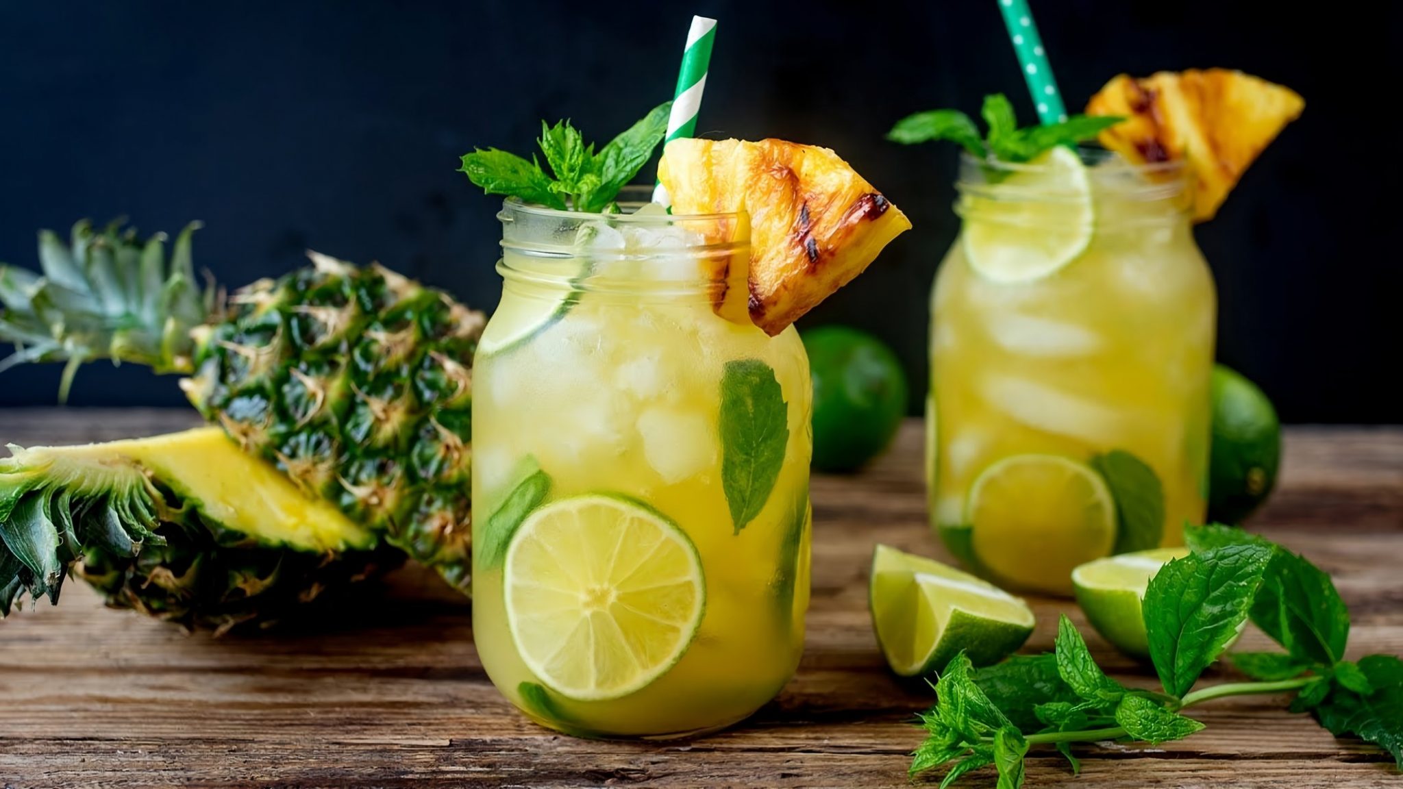 Pineapple & Lime Mocktail Recipe