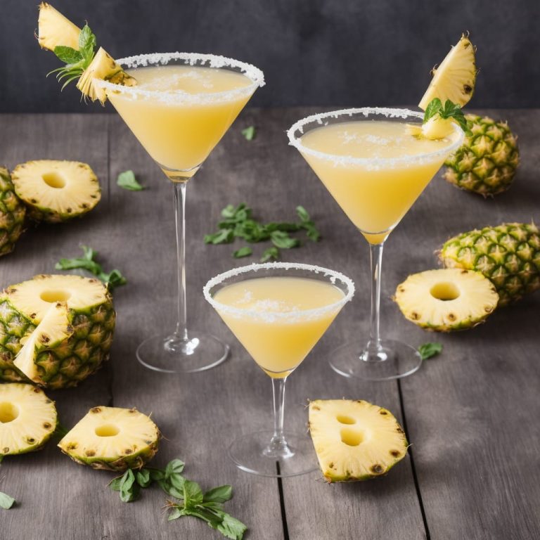 Pineapple Martini Recipe