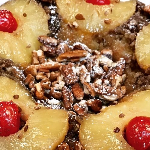 Pineapple & Rum Cake Recipe