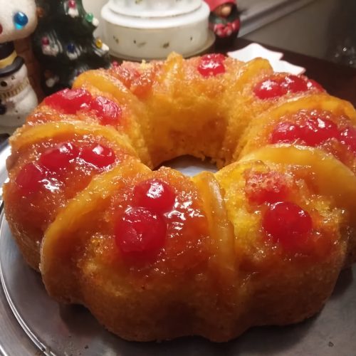 Diabetic Pineapple UpsideDown Cake Recipe