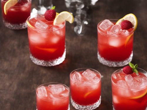 Pink Negroni Cocktail