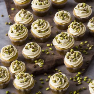 Pistachio Cupcakes