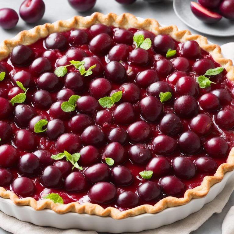 Plum Pie Recipe