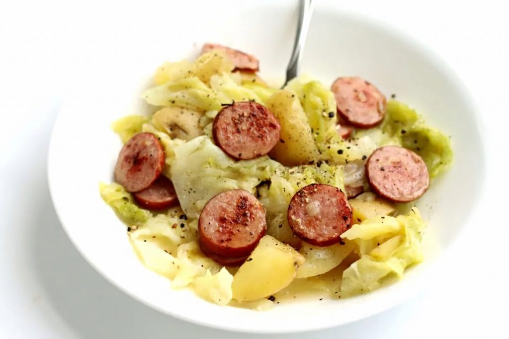 Polish Link Sausage and Cabbage Recipe