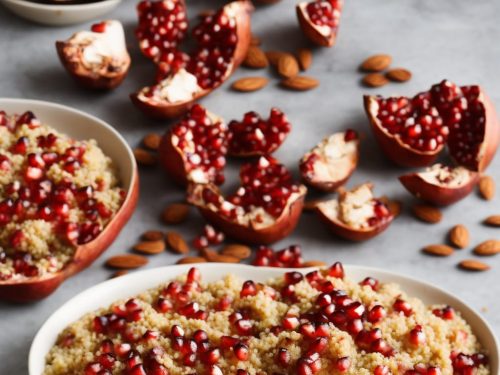 Pomegranate Chicken with Almond Couscous Recipe