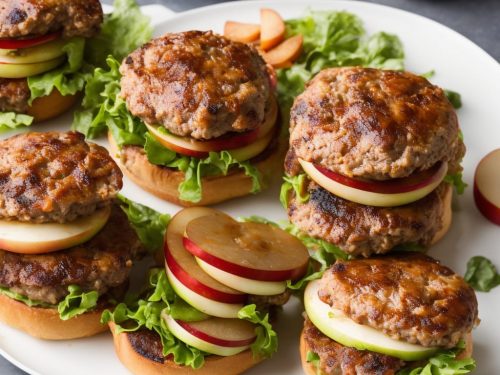 Pork & Apple Burgers