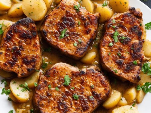 Pork Chops and Scalloped Potatoes Recipe