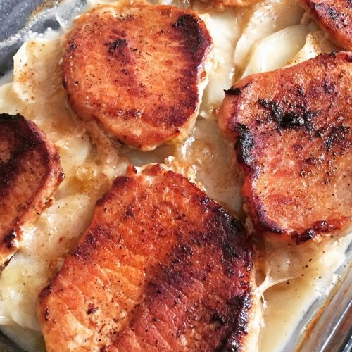 Pork Chops and Scalloped Potatoes Recipe Recipe | Recipes.net