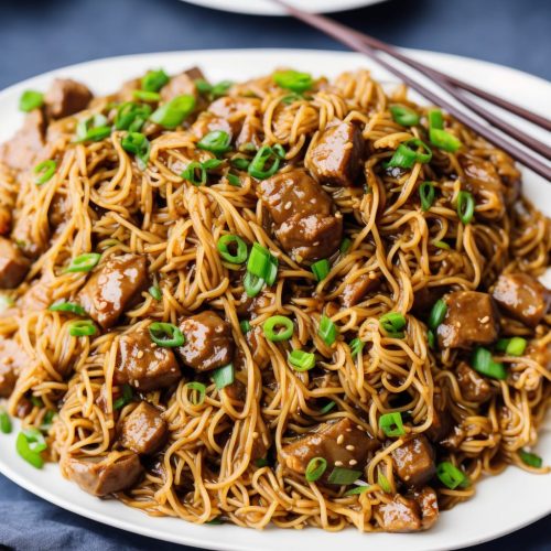 Pork Chow Mein Recipe