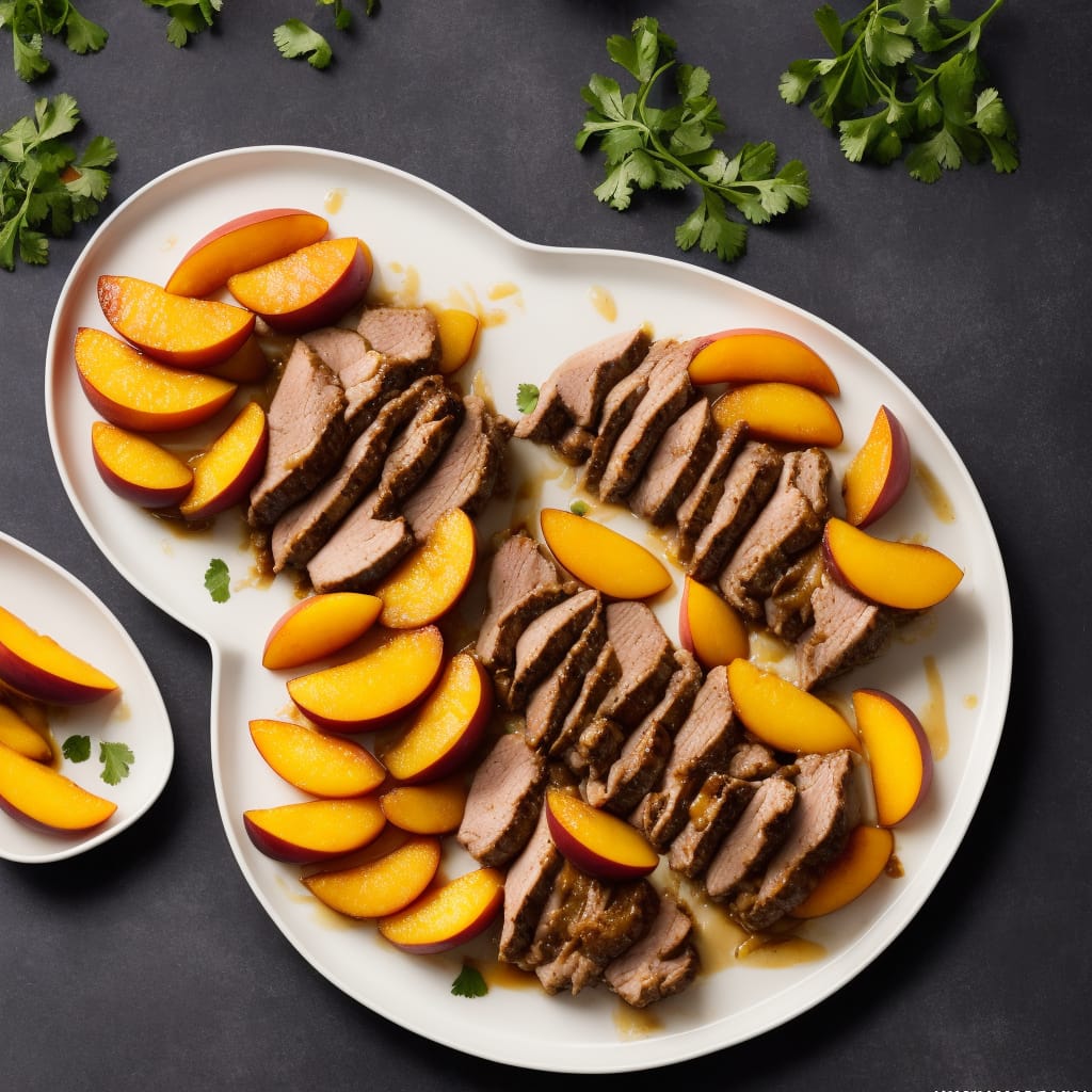 Pork Tenderloin with Peaches Recipe