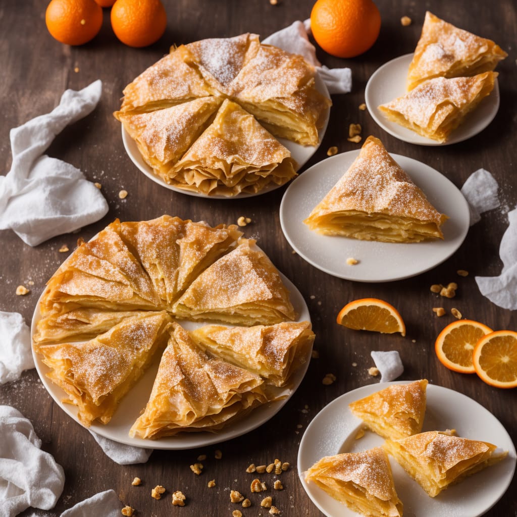 Portokalopita (Greek Orange Phyllo Cake)