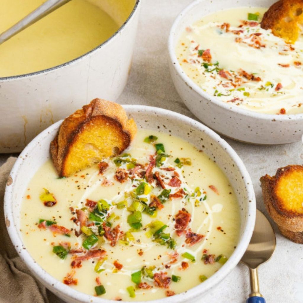 Potato and Cheddar Soup Recipe
