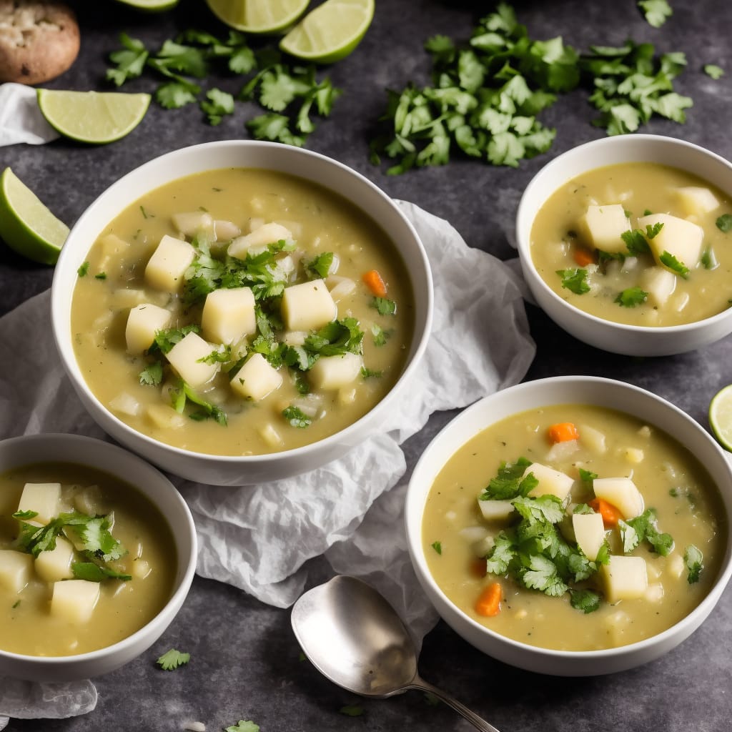 Potato and Green Chile Soup Recipe