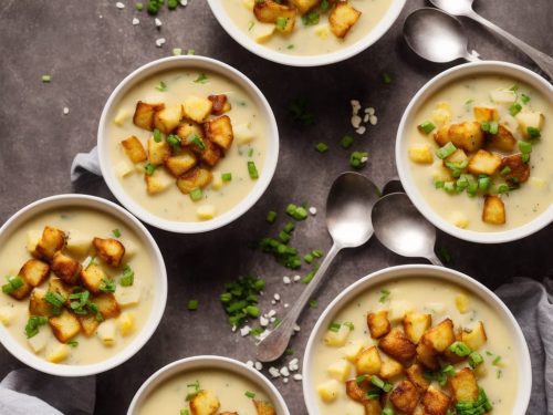 Potato Soup with Hash Browns