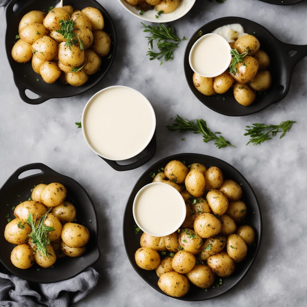 Potatoes Cooked in Bay-Infused Milk