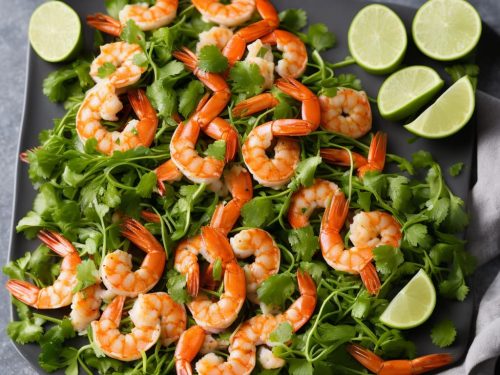 Prawn & Avocado Platter with Lime & Chilli Dressing