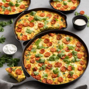 Prawn & Chorizo Frittata