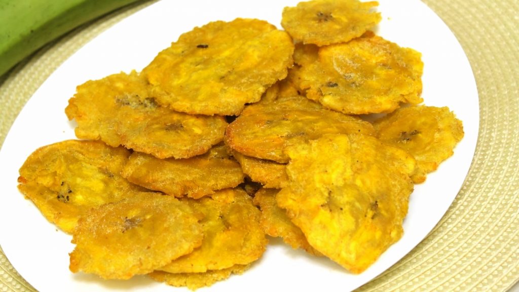 Puerto Rican Tostones (Fried Plantains)