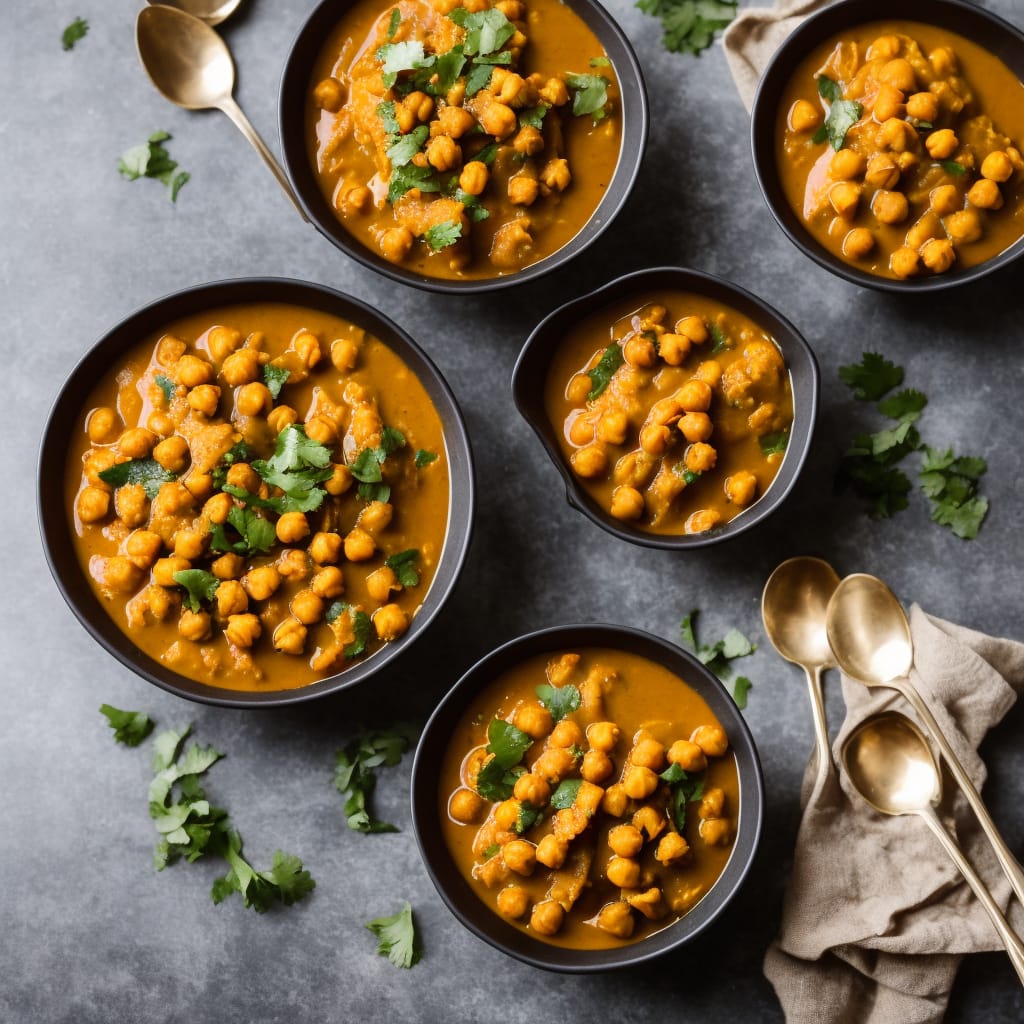 Pumpkin Curry with Chickpeas