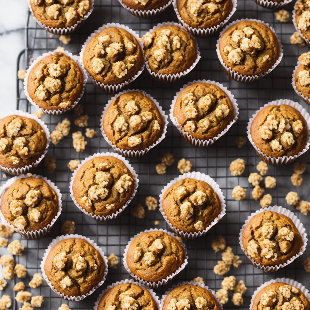 Pumpkin Muffins with Streusel Topping