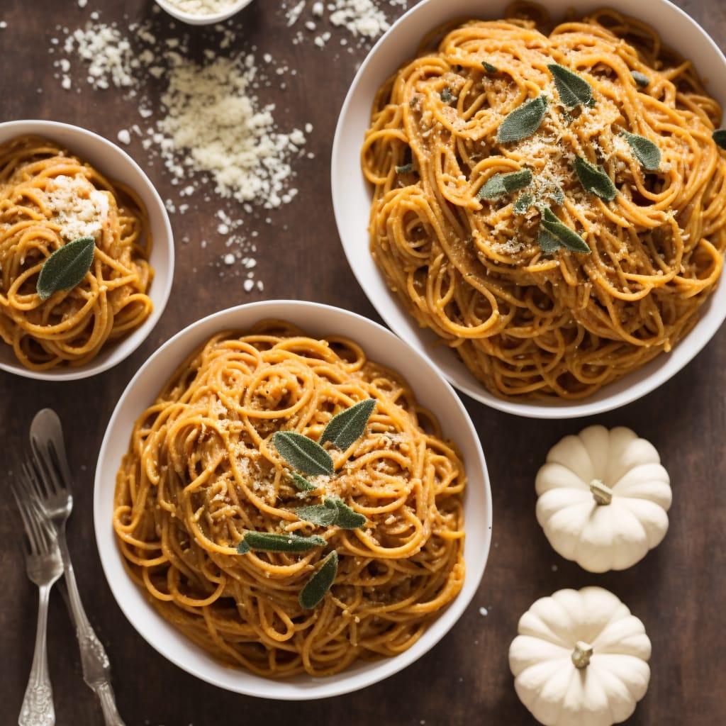 Pumpkin & Sage Spaghetti