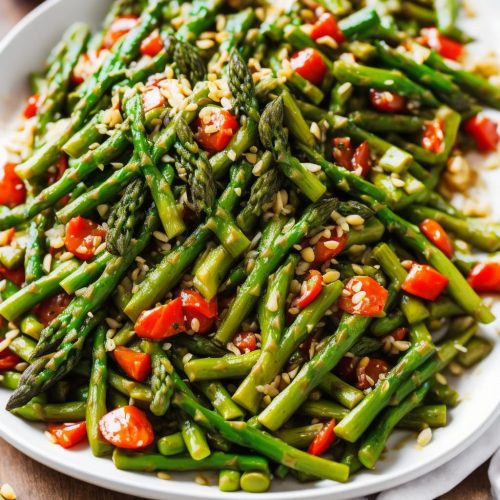Quick Asparagus StirFry Recipe